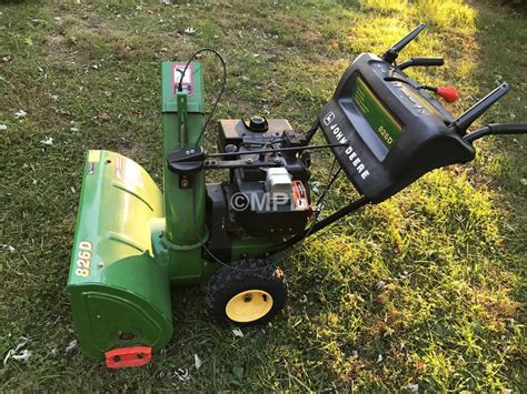 john deere snow mower parts